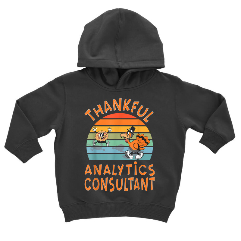 Analytics Consultant Job Funny Thanksgiving T Shirt Toddler Hoodie by mollyschq6z | Artistshot