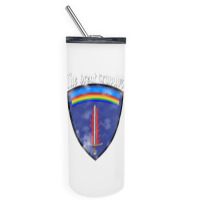 The Great Crusade   D Day Skinny Tumbler | Artistshot