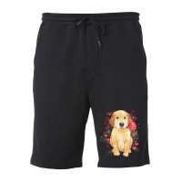 Family Gift For You T  Shirt Puppy Valentine's Day T  Shirt Cute Pitbu Fleece Short | Artistshot