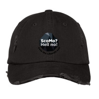 Scomo And The Coalition (large Art) Vintage Cap | Artistshot