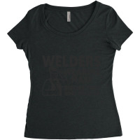 Hard Working Welder Iron Steel Hobby Welding-dc2fk Women's Triblend Scoop T-shirt | Artistshot