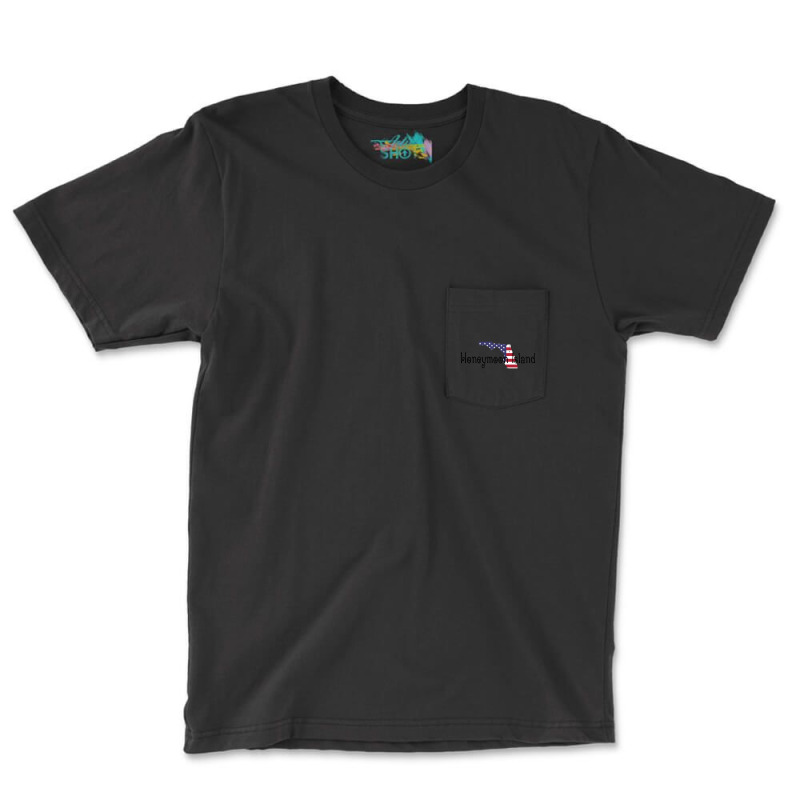 Honeymoon Island Florida (3) Pocket T-shirt | Artistshot