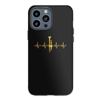 Trumpet Heartbeat T-shirt - Trumpet Player Shirt Iphone 13 Pro Max Case | Artistshot