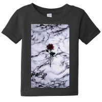 Red Flowers Baby Tee | Artistshot