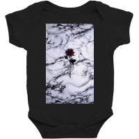 Red Flowers Baby Bodysuit | Artistshot