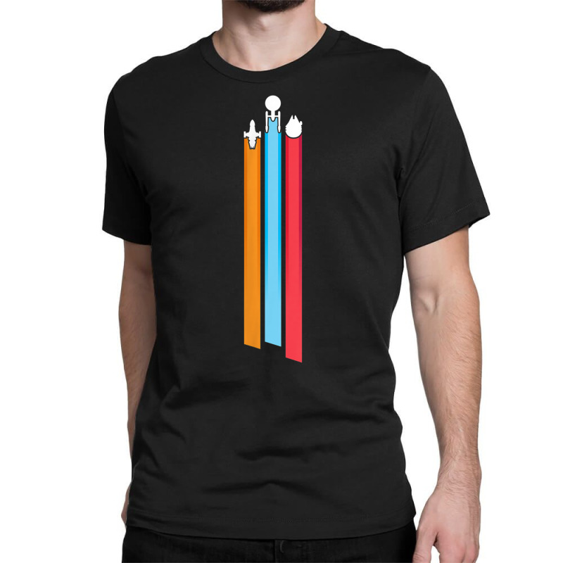 Space Racing Stripes Men T Shirt Funny T Shirt Classic T-shirt by jessen | Artistshot