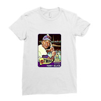 Tony Oliva 1965 Flashback Champs Ladies Fitted T-shirt | Artistshot