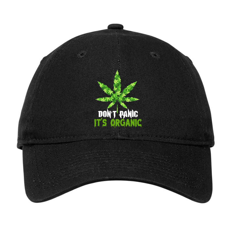 Dont Panic Its Organic Medical Adjustable Cap by Azura Store | Artistshot