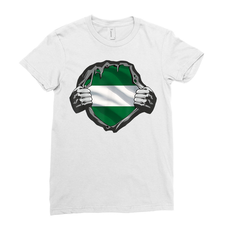 Andalucía Flag Andalusian Blood Inside Me Superhero T Shirt Ladies Fitted T-Shirt by mintywotm | Artistshot