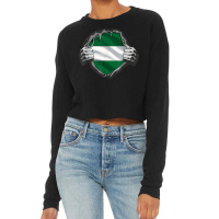 Andalucía Flag Andalusian Blood Inside Me Superhero T Shirt Cropped Sweater | Artistshot