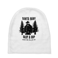 Santa Baby Slip A Rip Under The Tree For Me Christmas T Shirt Baby Beanies | Artistshot