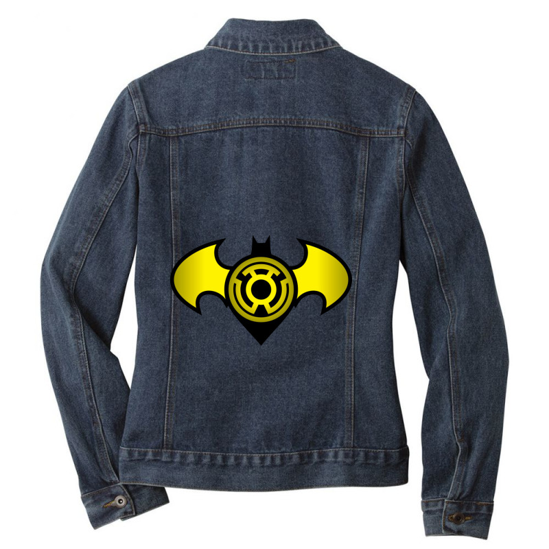 Sinestro Corps Ladies Denim Jacket by duagigikelinci | Artistshot