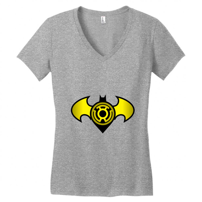 Sinestro Corps Women's V-Neck T-Shirt by duagigikelinci | Artistshot