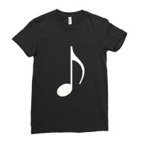 Music Note Ladies Fitted T-shirt | Artistshot