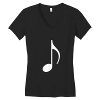 Music Note Women's V-neck T-shirt | Artistshot