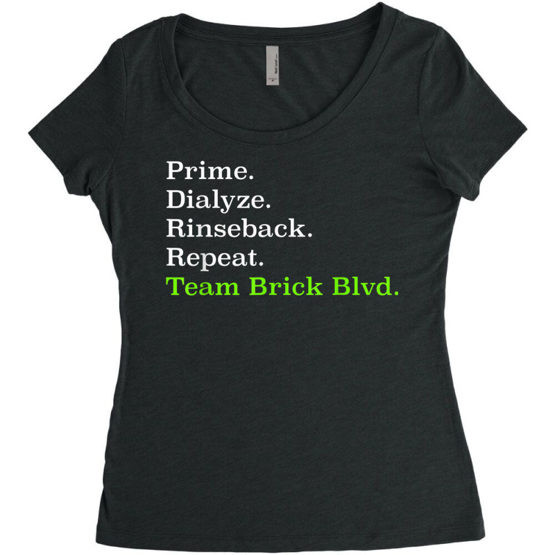 Team Brick Blvd T Shirt Women's Triblend Scoop T-shirt by jessen | Artistshot