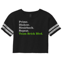 Team Brick Blvd T Shirt Scorecard Crop Tee | Artistshot