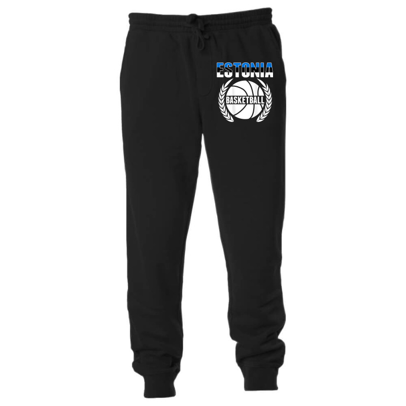 Estonia Basketball Lovers Jersey   Support Estonian Ballers T Shirt Unisex Jogger | Artistshot