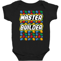 Brick Builder Funny Blocks Building Master Builder Toys Kids T Shirt Baby Bodysuit | Artistshot