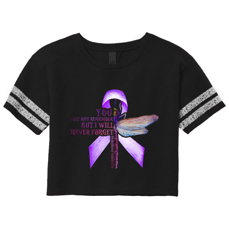 Alzheimer Support Scorecard Crop Tee | Artistshot