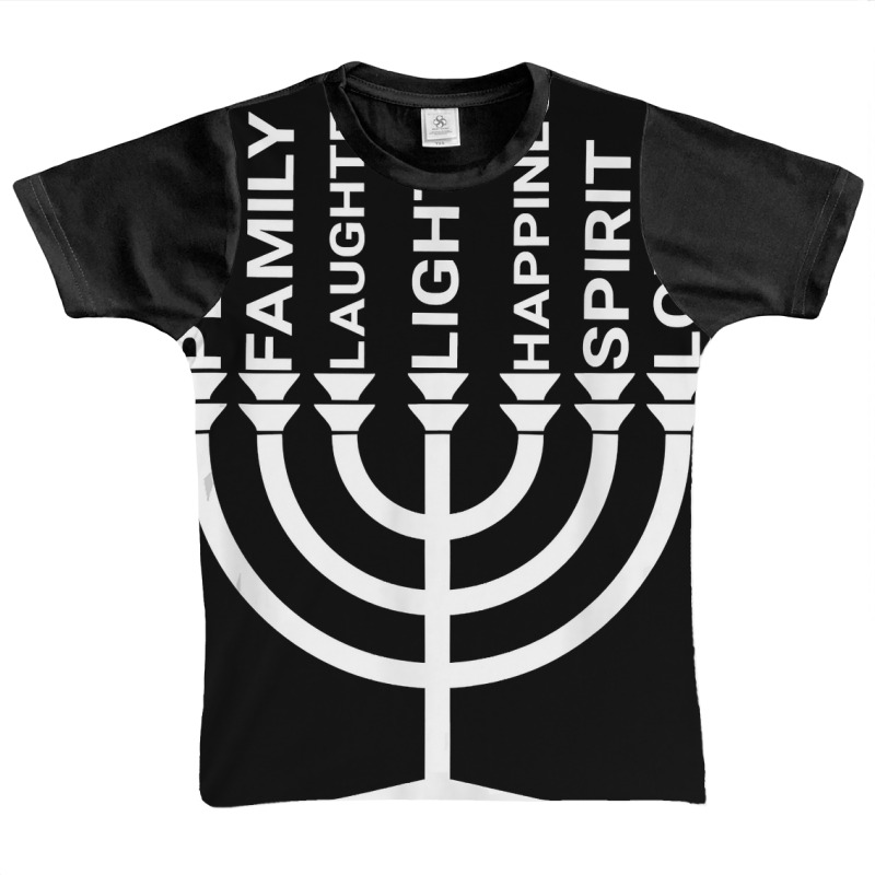 Festival Of Lights Hanukkah Holiday Menorah Design T Shirt Graphic Youth T-shirt by adriacrogan7c3 | Artistshot