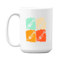 Trumpeter Musical Instrument Trumpet 15 Oz Coffee Mug | Artistshot