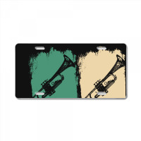 Trumpeter Musical Instrument Trumpet License Plate | Artistshot