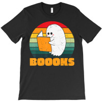 Boooks Ghost Librarian Book Lovers Halloween Costume T-shirt | Artistshot