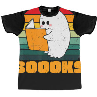 Boooks Ghost Librarian Book Lovers Halloween Costume Graphic T-shirt | Artistshot