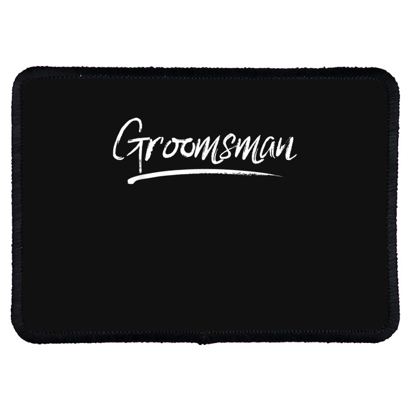 Groomsman Matching Bachelor Party Groomsmen Group Rectangle Patch | Artistshot