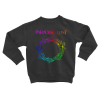 Paradise Lost Crow Of Thorns Back Patch Rgb Toddler Sweatshirt | Artistshot