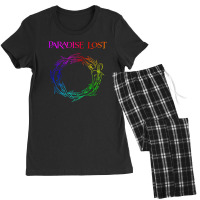 Paradise Lost Crow Of Thorns Back Patch Rgb Women's Pajamas Set | Artistshot