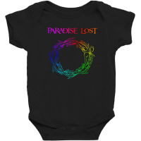 Paradise Lost Crow Of Thorns Back Patch Rgb Baby Bodysuit | Artistshot