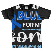 I Wear Blue For My Son Graphic Youth T-shirt | Artistshot