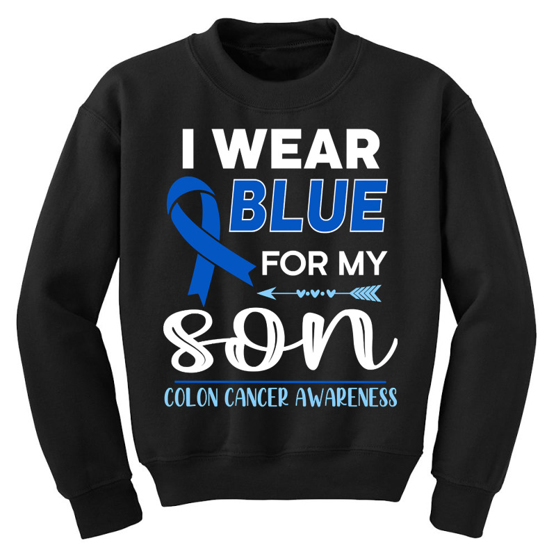 I Wear Blue For My Son Youth Sweatshirt | Artistshot