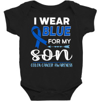 I Wear Blue For My Son Baby Bodysuit | Artistshot