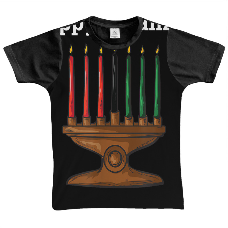 Happy Kwanzaa Kinara 7 Principles Of Kwanzaa Dec 26   Jan 1 T Shirt Graphic Youth T-shirt by keishawnredner | Artistshot