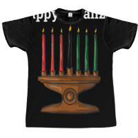 Happy Kwanzaa Kinara 7 Principles Of Kwanzaa Dec 26   Jan 1 T Shirt Graphic T-shirt | Artistshot