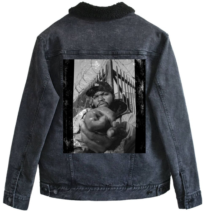 Ice Cube Best Pose Unisex Sherpa-Lined Denim Jacket by Jankonen637 | Artistshot