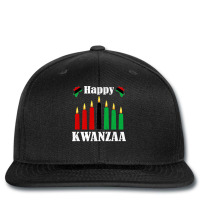 Happy Kwanzaa Kinara Candles Principles African American Men Premium T Printed Hat | Artistshot