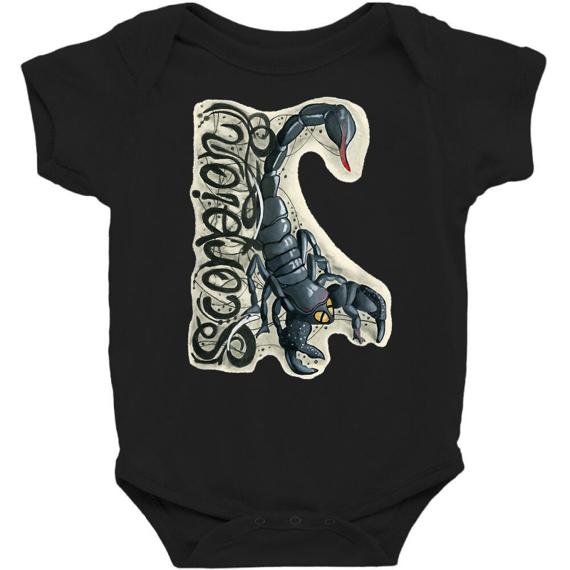 Forest Scorpion Arachnid Nocturnal Large Species Eight Legs T Shirt Baby Bodysuit by mollyschq6z | Artistshot