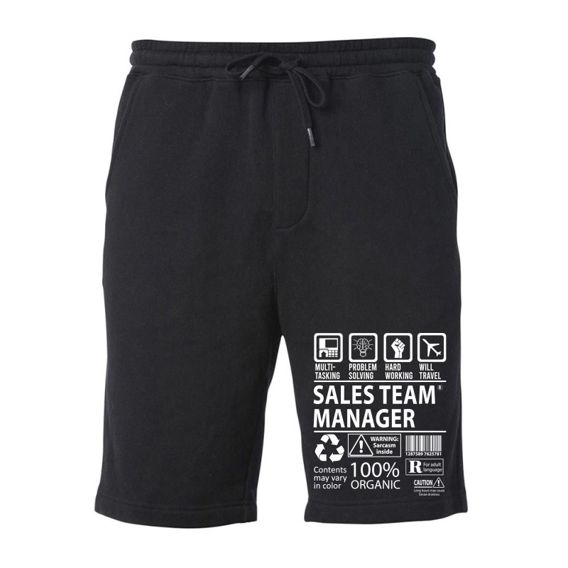 Sales Team Manager T Shirt - Multitasking Certified Job Gift Item Tee Fleece Short by mckeebeckett3l9yxd | Artistshot