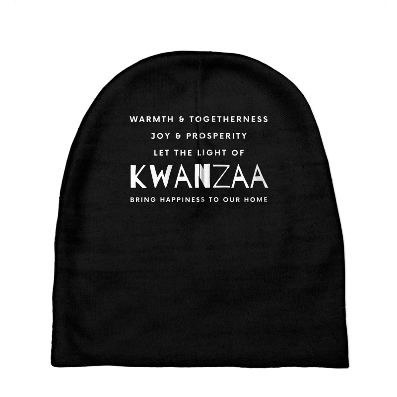 Happy Kwanzaa Holiday   Seven Principles Zip Hoodie Baby Beanies by ayedencoplon | Artistshot