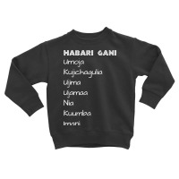 Happy Kwanzaa Seven Principles Of Kwanzaa Celebration Premium T Shirt Toddler Sweatshirt | Artistshot