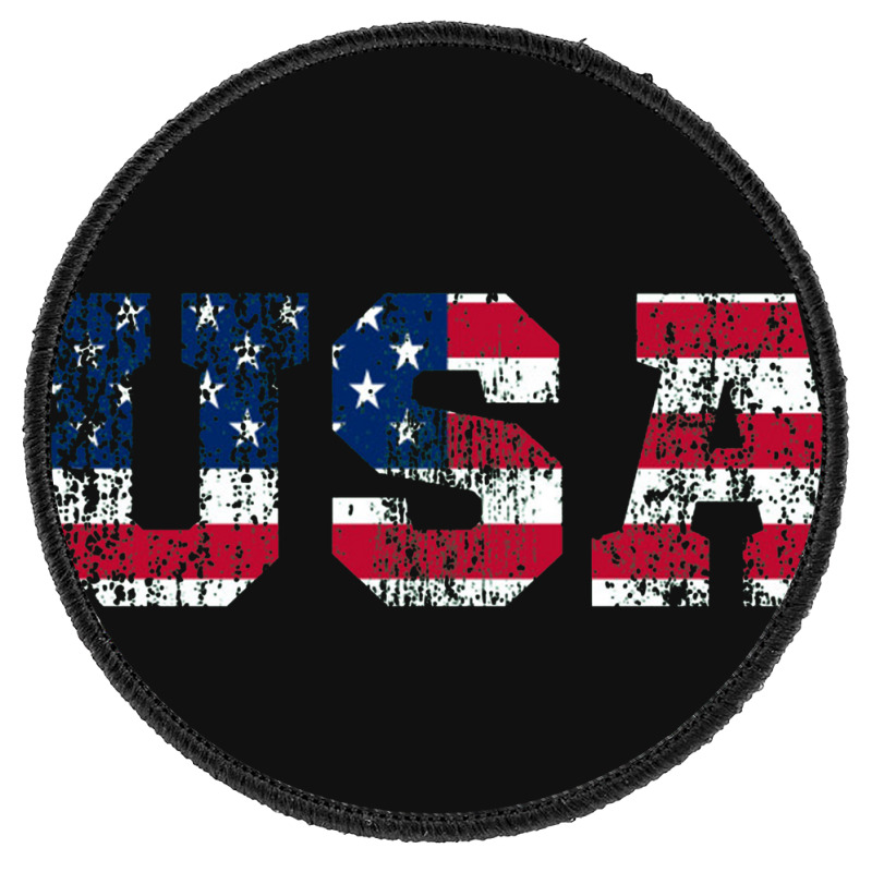 Usa Gift Round Patch | Artistshot