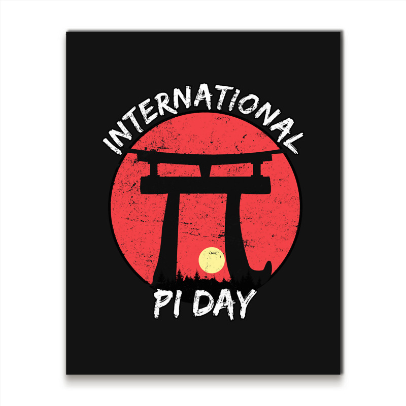 International Pi Day Math Happy Birthday Nerd 2022 3.14 Metal Print Vertical by declangreenwood | Artistshot