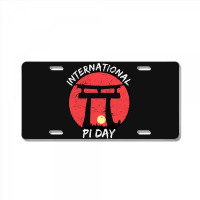 International Pi Day Math Happy Birthday Nerd 2022 3.14 License Plate | Artistshot