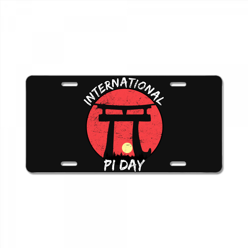 International Pi Day Math Happy Birthday Nerd 2022 3.14 License Plate by declangreenwood | Artistshot