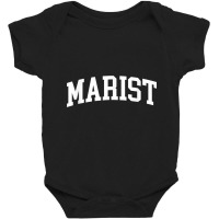 Marist Athletic Arch College University Alumni T Shirt Baby Bodysuit | Artistshot