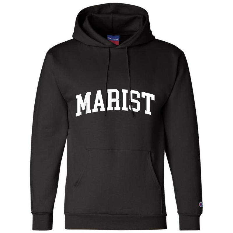 Marist Athletic Arch College University Alumni T Shirt Champion Hoodie by matheeishilo | Artistshot